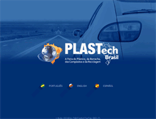 Tablet Screenshot of plastechbrasil.com.br